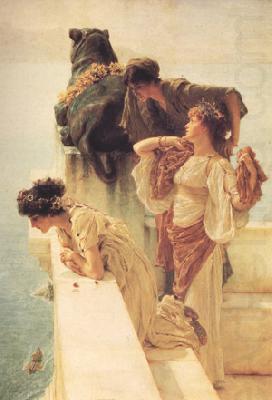 Alma-Tadema, Sir Lawrence A Colen of Vantage (nn03) china oil painting image